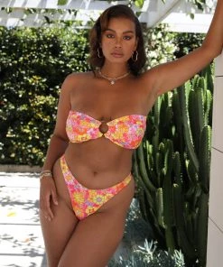 Kulani Kinis Strapless Bandeau Bikini Top - Sunny Sangria New Arrivals 23 Kulani Kinis Strapless Bandeau Bikini Top - Sunny Sangria New Arrivals