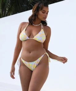 Kulani Kinis New Arrivals Full Coverage Tie Side Bikini Bottom - Whipped Wonder