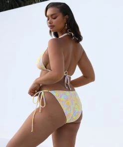 Kulani Kinis New Arrivals Halter Bralette Bikini Top - Whipped Wonder