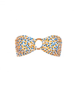 Kulani Kinis Strapless Bandeau Bikini Top - Poppy 17 Kulani Kinis Strapless Bandeau Bikini Top - Poppy