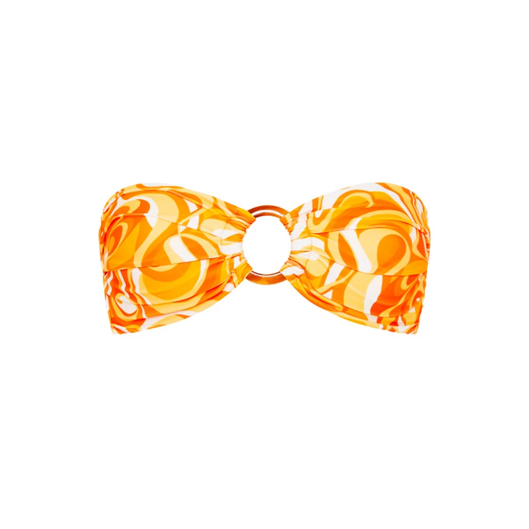 Kulani Kinis Strapless Bandeau Bikini Top - Lost At Sunset 11 Kulani Kinis Strapless Bandeau Bikini Top - Lost At Sunset