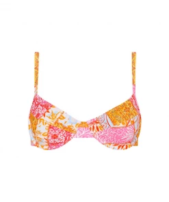 Kulani Kinis Ditzy Underwire Bra Bikini Top - Postcard Paradiso