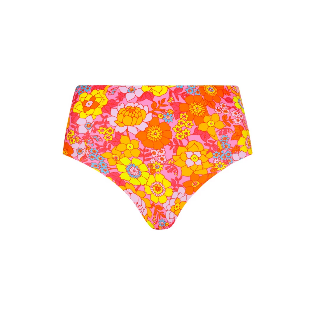Kulani Kinis New Arrivals High Waist Panel Bikini Bottom - Sunny Sangria 10 Kulani Kinis New Arrivals High Waist Panel Bikini Bottom - Sunny Sangria