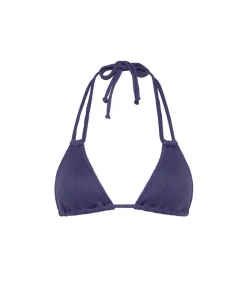 Kulani Kinis Halter Bralette Bikini Top - Yasmin Ribbed