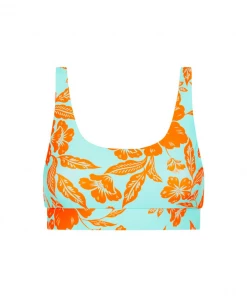 Kulani Kinis Bikini Tops Long Crop Bikini Top - Malibu 11 Kulani Kinis Bikini Tops Long Crop Bikini Top - Malibu