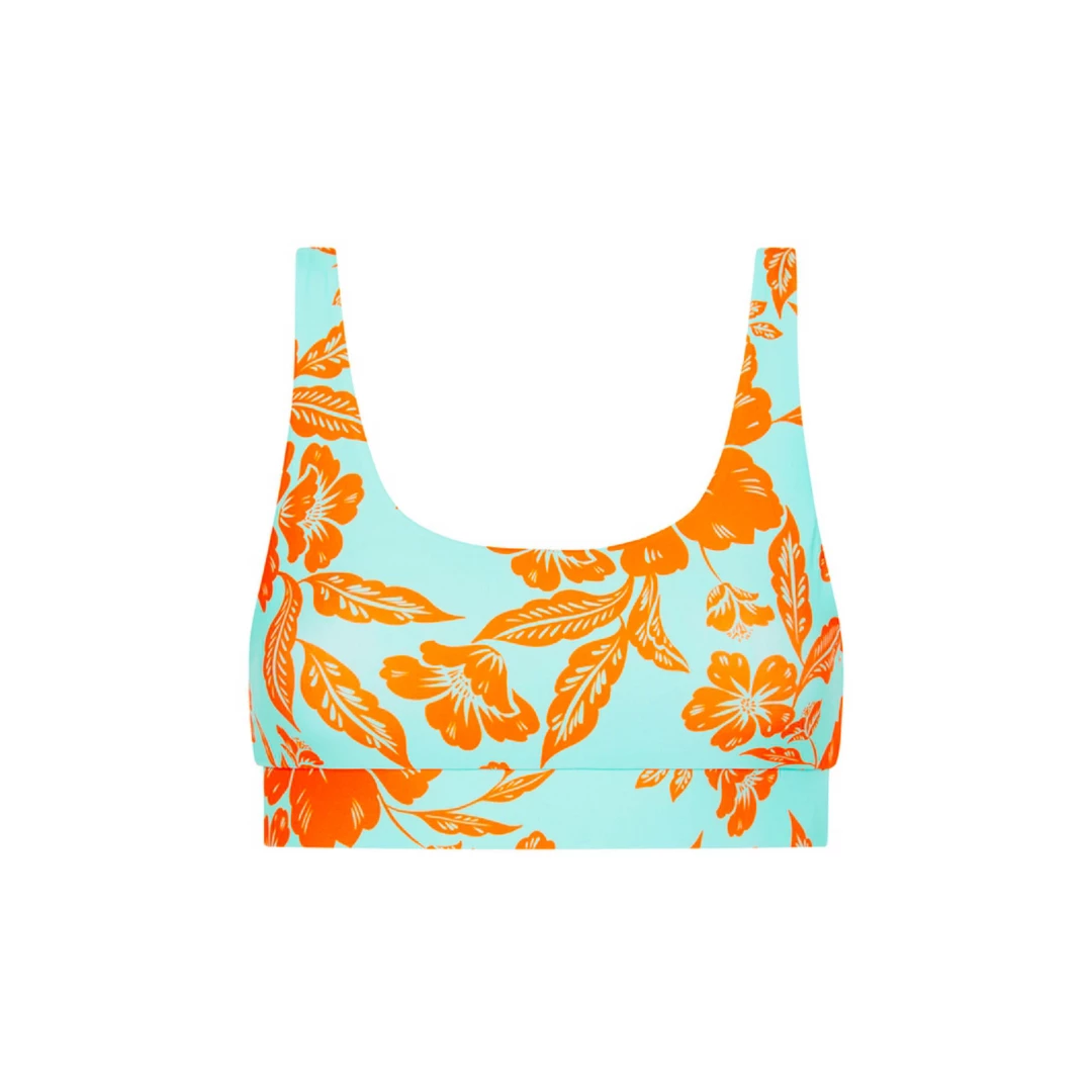 Kulani Kinis Bikini Tops Long Crop Bikini Top - Malibu 7 Kulani Kinis Bikini Tops Long Crop Bikini Top - Malibu