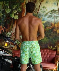 Kulani Kinis Men's Swim Trunks - Appletini