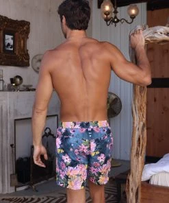 Kulani Kinis New Arrivals Men's Swim Trunks - Botanical Bromance