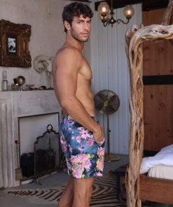 Kulani Kinis New Arrivals Men's Swim Trunks - Botanical Bromance
