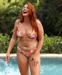 Kulani Kinis Minimal Full Coverage Bikini Bottom - Juicy Fruit