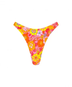 Kulani Kinis New Arrivals High Leg Vintage Bikini Bottom - Sunny Sangria 25 Kulani Kinis New Arrivals High Leg Vintage Bikini Bottom - Sunny Sangria