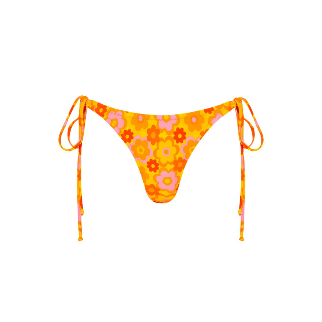 Kulani Kinis New Arrivals Full Coverage Tie Side Bikini Bottom - Wallflower 9 Kulani Kinis New Arrivals Full Coverage Tie Side Bikini Bottom - Wallflower