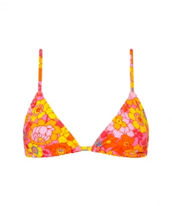 Kulani Kinis Bralette Bikini Top - Sunny Sangria