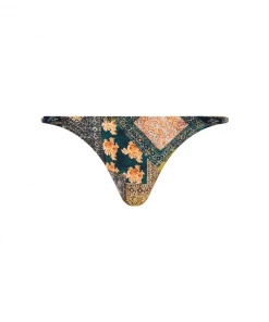 Kulani Kinis Cheeky Braided Bikini Bottom - Burnt Sage