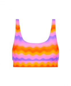 Kulani Kinis New Arrivals Long Crop Bikini Top - Lava Lamp 15 Kulani Kinis New Arrivals Long Crop Bikini Top - Lava Lamp