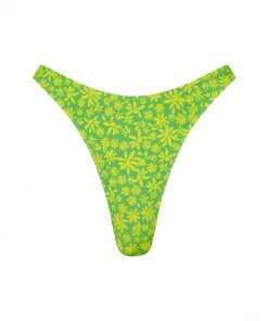 Kulani Kinis New Arrivals High Leg Vintage Bikini Bottom - Banana Cabana