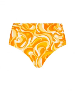 Kulani Kinis High Waist Panel Bikini Bottom - Lost At Sunset 15 Kulani Kinis High Waist Panel Bikini Bottom - Lost At Sunset