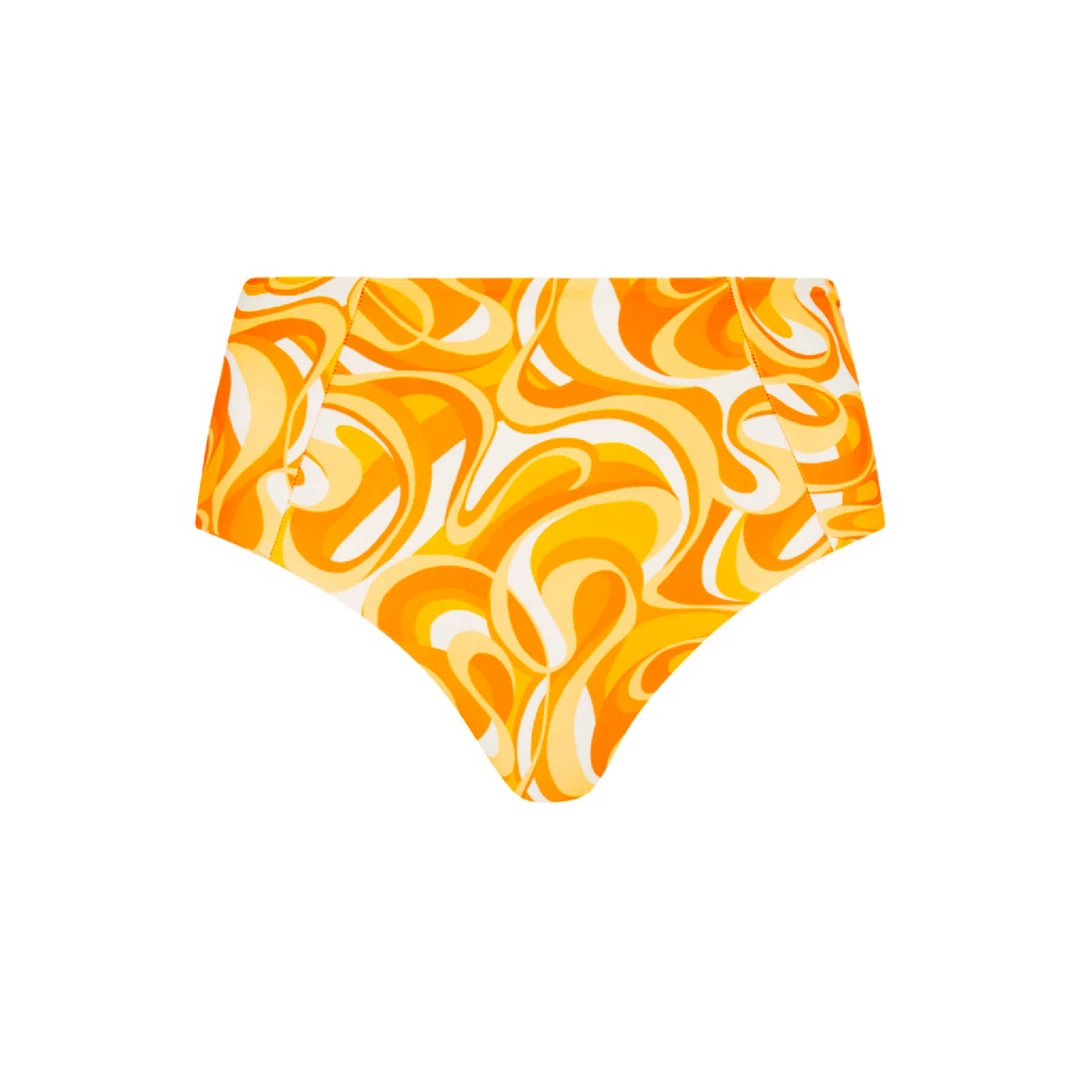 Kulani Kinis High Waist Panel Bikini Bottom - Lost At Sunset 9 Kulani Kinis High Waist Panel Bikini Bottom - Lost At Sunset