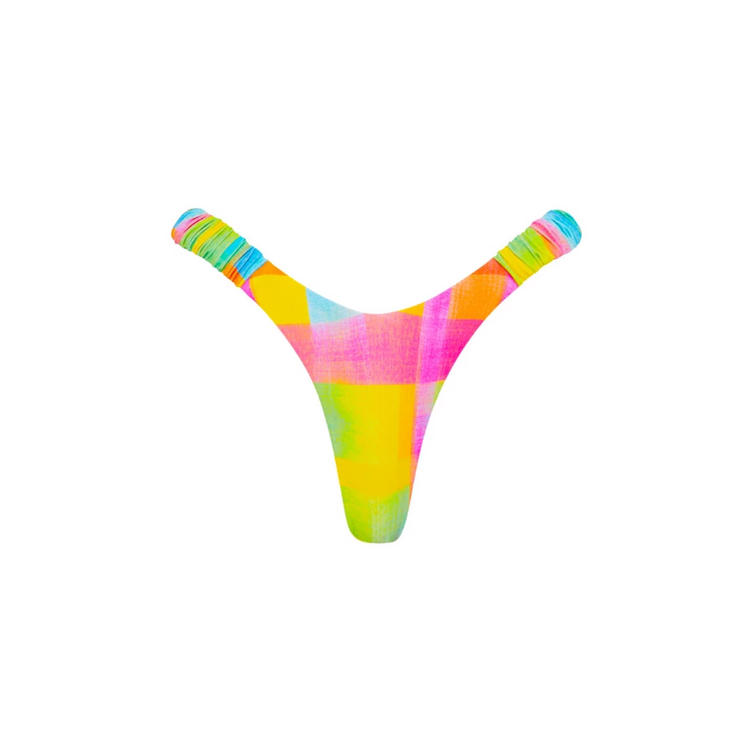 Kulani Kinis New Arrivals Retro Y Thong Bikini Bottom - Candy Cove 9 Kulani Kinis New Arrivals Retro Y Thong Bikini Bottom - Candy Cove
