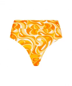 Kulani Kinis High Hip Cheeky Bikini Bottom - Lost At Sunset 15 Kulani Kinis High Hip Cheeky Bikini Bottom - Lost At Sunset