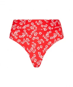 Kulani Kinis High Hip Cheeky Bikini Bottom - Aloha Punch 13 Kulani Kinis High Hip Cheeky Bikini Bottom - Aloha Punch