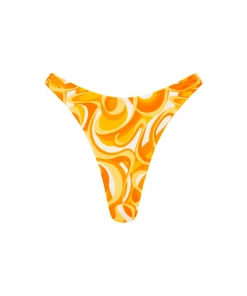 Kulani Kinis Bikini Bottoms High Leg Vintage Bikini Bottom - Lost At Sunset