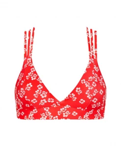 Kulani Kinis Bikini Tops Triangle Cross Back Bikini Top - Aloha Punch 17 Kulani Kinis Bikini Tops Triangle Cross Back Bikini Top - Aloha Punch