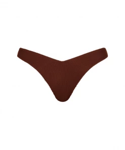 Kulani Kinis New Arrivals Y Cheeky Bikini Bottom - Espresso Ribbed 17 Kulani Kinis New Arrivals Y Cheeky Bikini Bottom - Espresso Ribbed