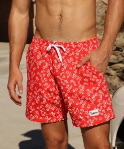 Kulani Kinis Men's Swim Trunks - Aloha Punch New Arrivals