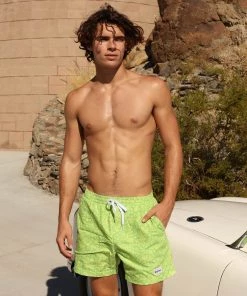 Kulani Kinis New Arrivals Men's Swim Trunks - Banana Cabana