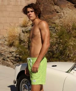 Kulani Kinis New Arrivals Men's Swim Trunks - Banana Cabana