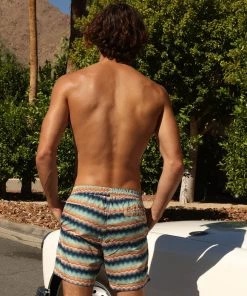 Kulani Kinis Men's Swim Trunks - Blue Crush