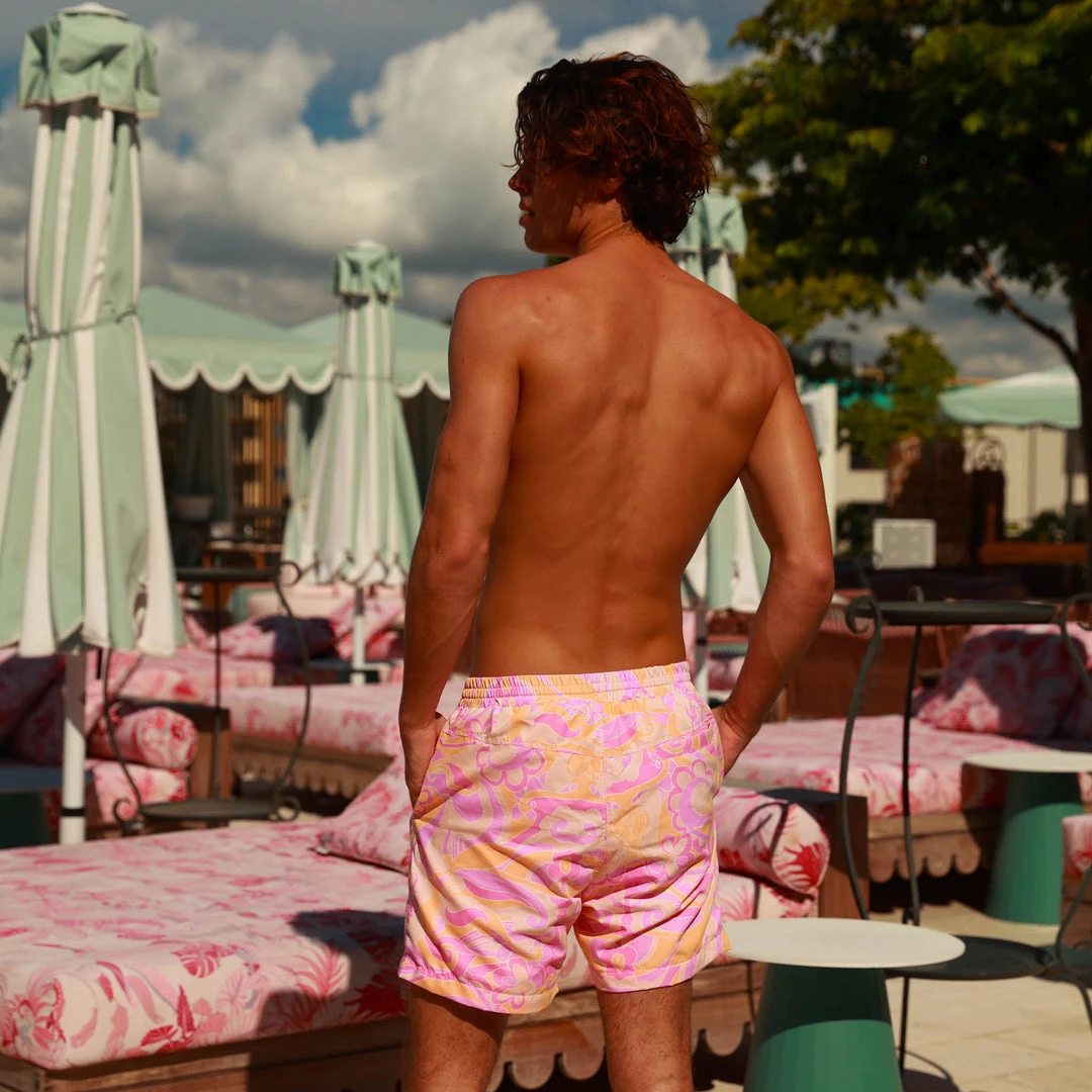 Kulani Kinis Men's Swim Trunks - Sorbet Sunrise 5 Kulani Kinis Men's Swim Trunks - Sorbet Sunrise