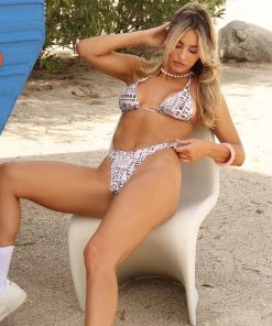 Kulani Kinis High Leg Vintage Bikini Bottom - Ziggy New Arrivals