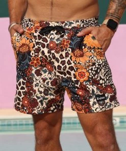 Kulani Kinis Men's Swim Trunks - Salty Safari