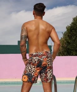 Kulani Kinis Men's Swim Trunks - Salty Safari