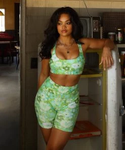 Kulani Kinis New Arrivals Basic Bike Shorts - Appletini