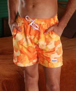 Kulani Kinis Men's Swim Trunks - Dreamsicle New Arrivals