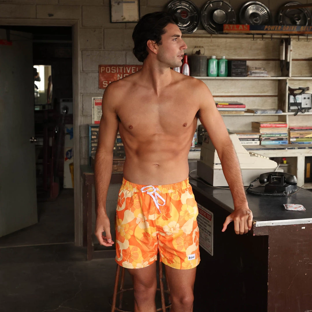 Kulani Kinis Men's Swim Trunks - Dreamsicle New Arrivals 3 Kulani Kinis Men's Swim Trunks - Dreamsicle New Arrivals