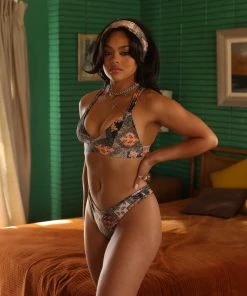 Kulani Kinis Triangle Cross Back Bikini Top - Burnt Sage New Arrivals 11 Kulani Kinis Triangle Cross Back Bikini Top - Burnt Sage New Arrivals