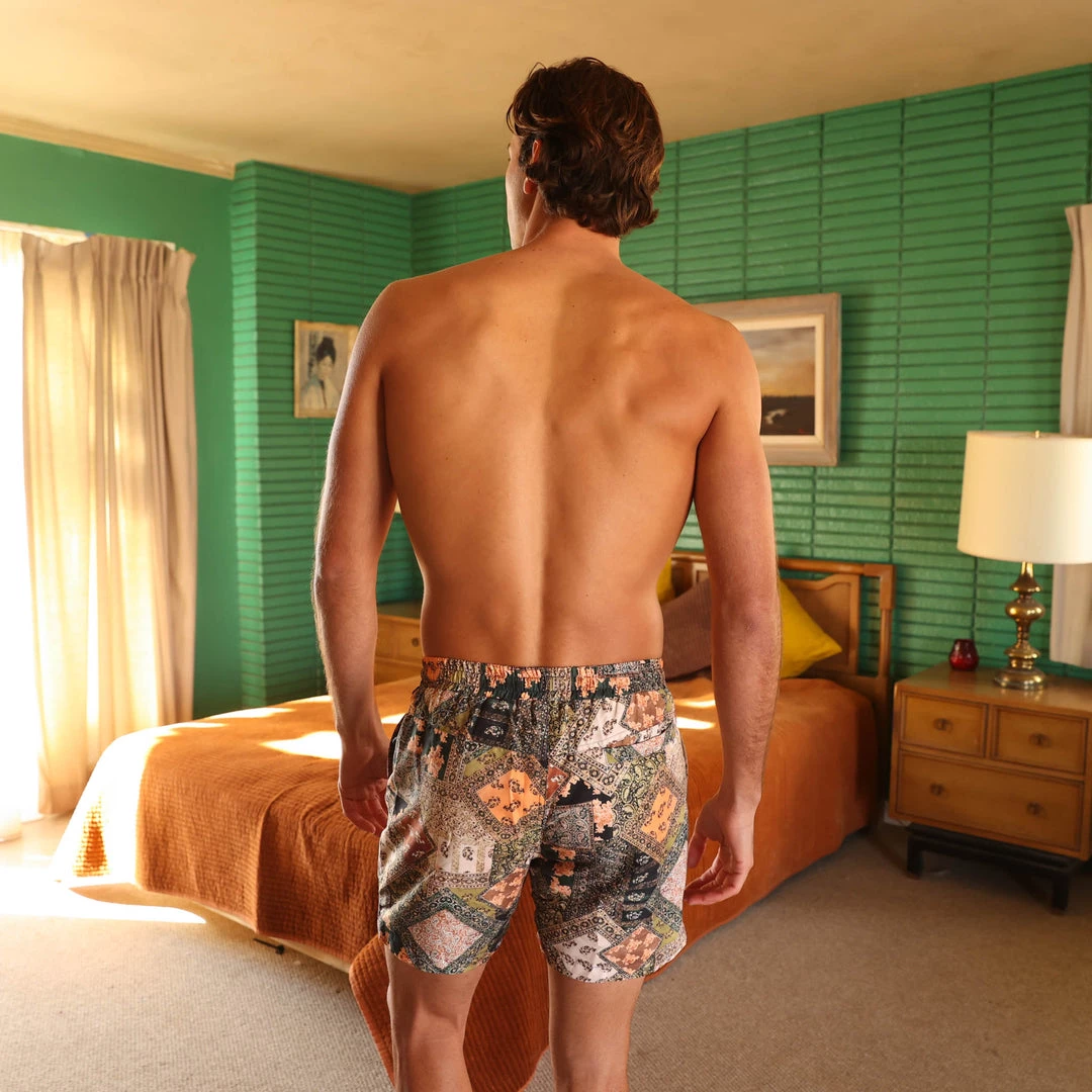 Kulani Kinis Men's Swim Trunks - Burnt Sage New Arrivals 4 Kulani Kinis Men's Swim Trunks - Burnt Sage New Arrivals