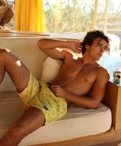 Kulani Kinis Men's Swim Trunks - Agave Glow New Arrivals