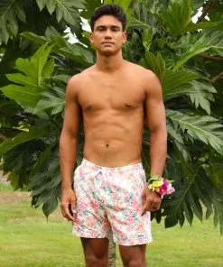 Kulani Kinis New Arrivals Men's Swim Trunks - Tropicana 15 Kulani Kinis New Arrivals Men's Swim Trunks - Tropicana