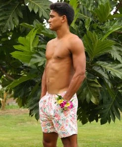 Kulani Kinis New Arrivals Men's Swim Trunks - Tropicana 16 Kulani Kinis New Arrivals Men's Swim Trunks - Tropicana