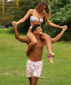 Kulani Kinis New Arrivals Men's Swim Trunks - Tropicana 14 Kulani Kinis New Arrivals Men's Swim Trunks - Tropicana