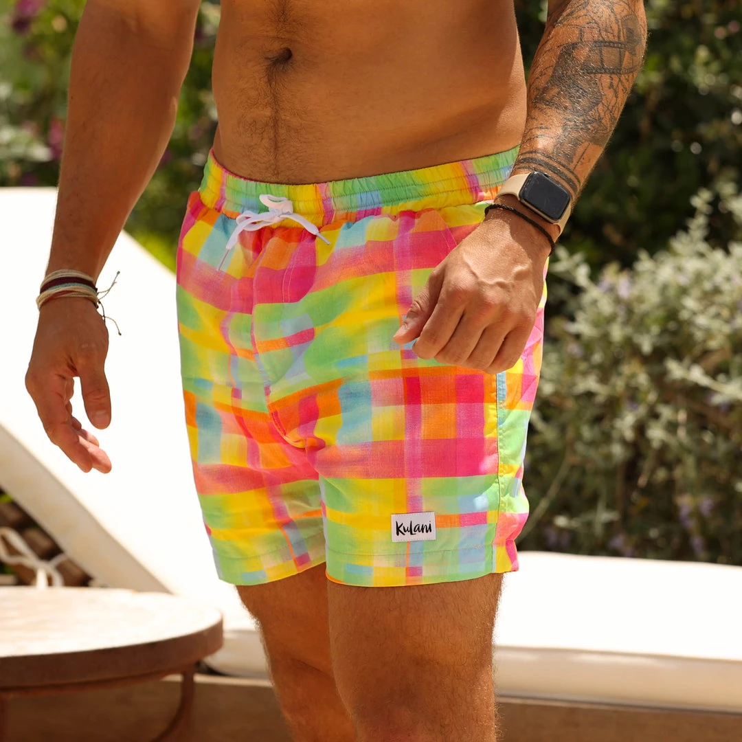 Kulani Kinis Men's Swim Trunks - Candy Cove 4 Kulani Kinis Men's Swim Trunks - Candy Cove