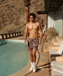 Kulani Kinis Men's Swim Trunks - Salty Safari