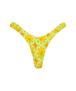 Kulani Kinis Retro Y Thong Bikini Bottom - Agave Glow 15 Kulani Kinis Retro Y Thong Bikini Bottom - Agave Glow