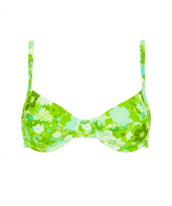 Kulani Kinis Ditzy Underwire Bra Bikini Top - Appletini 15 Kulani Kinis Ditzy Underwire Bra Bikini Top - Appletini