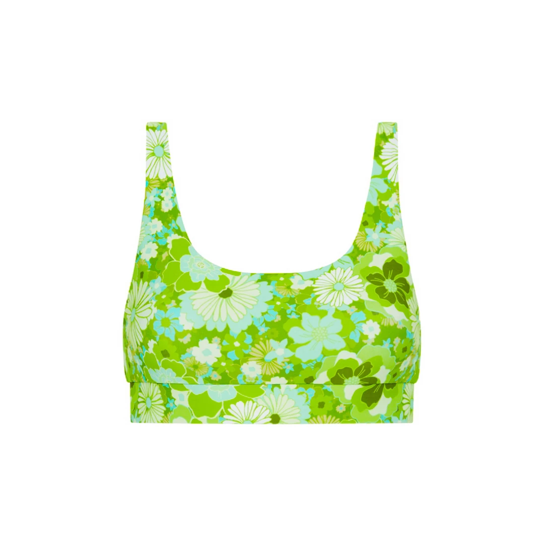 Kulani Kinis Long Crop Bikini Top - Appletini 9 Kulani Kinis Long Crop Bikini Top - Appletini